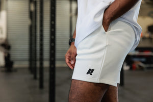 White KAM x CORE Men's Short.